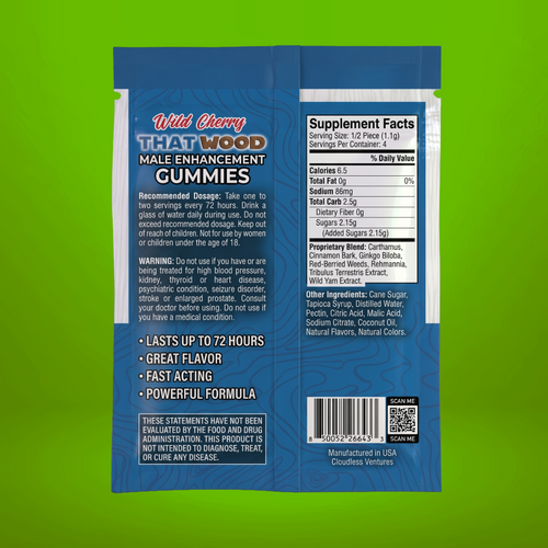 That Wood: Male Performance Gummies