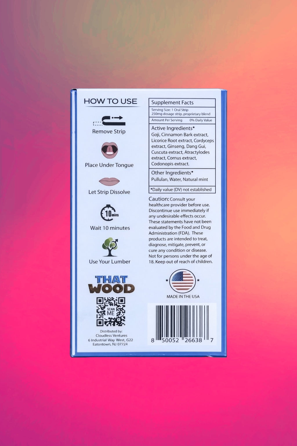 That Wood: Single Pack (4 minty strips)