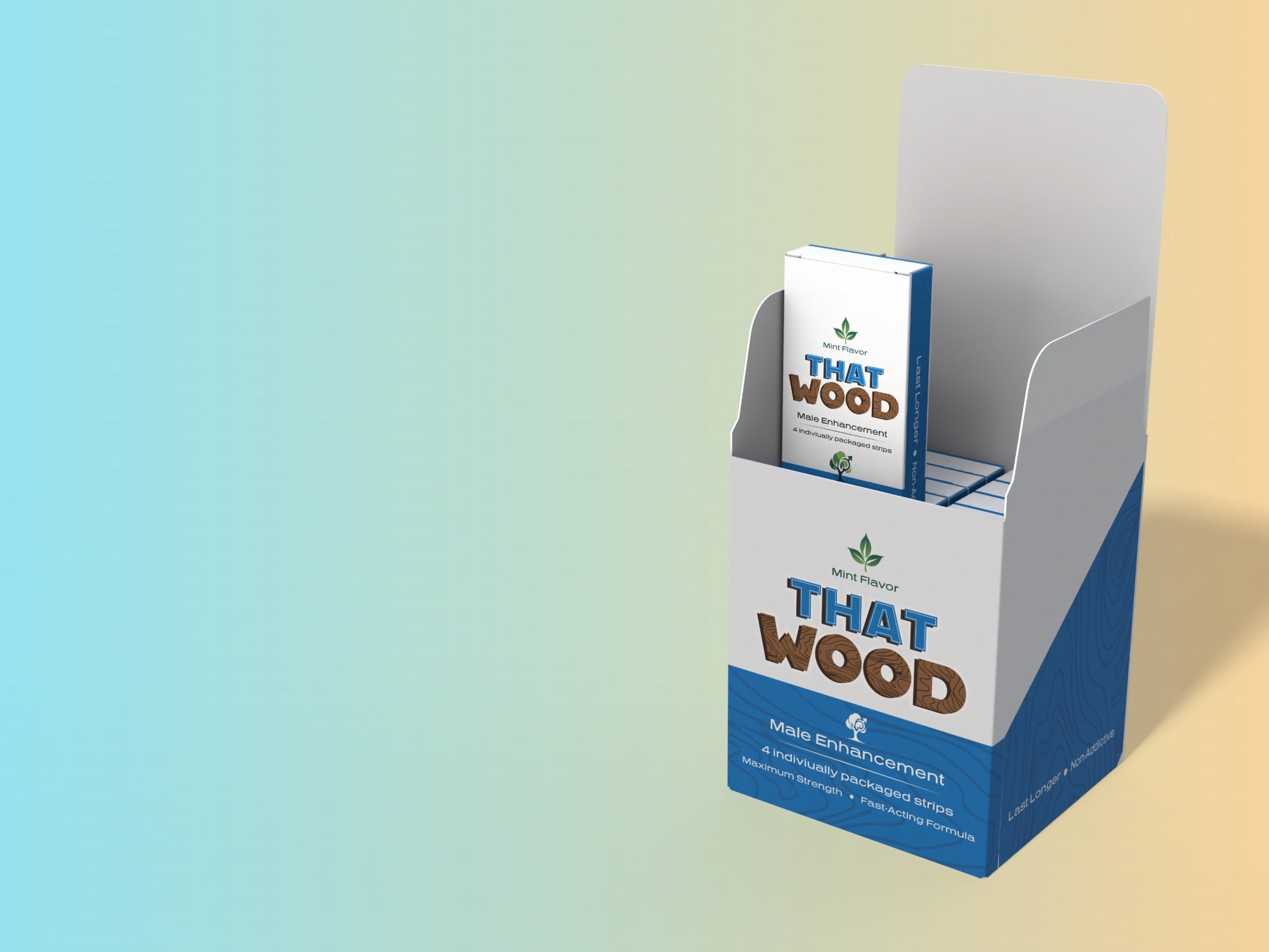 The Power Pack: That Wood 10 Pack Case (40 minty strips)